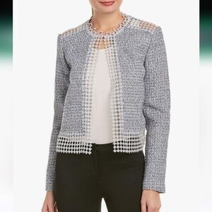 T Tahari Annabeau Sparkly Jacket. Seen on TV, Holiday, Fairycore